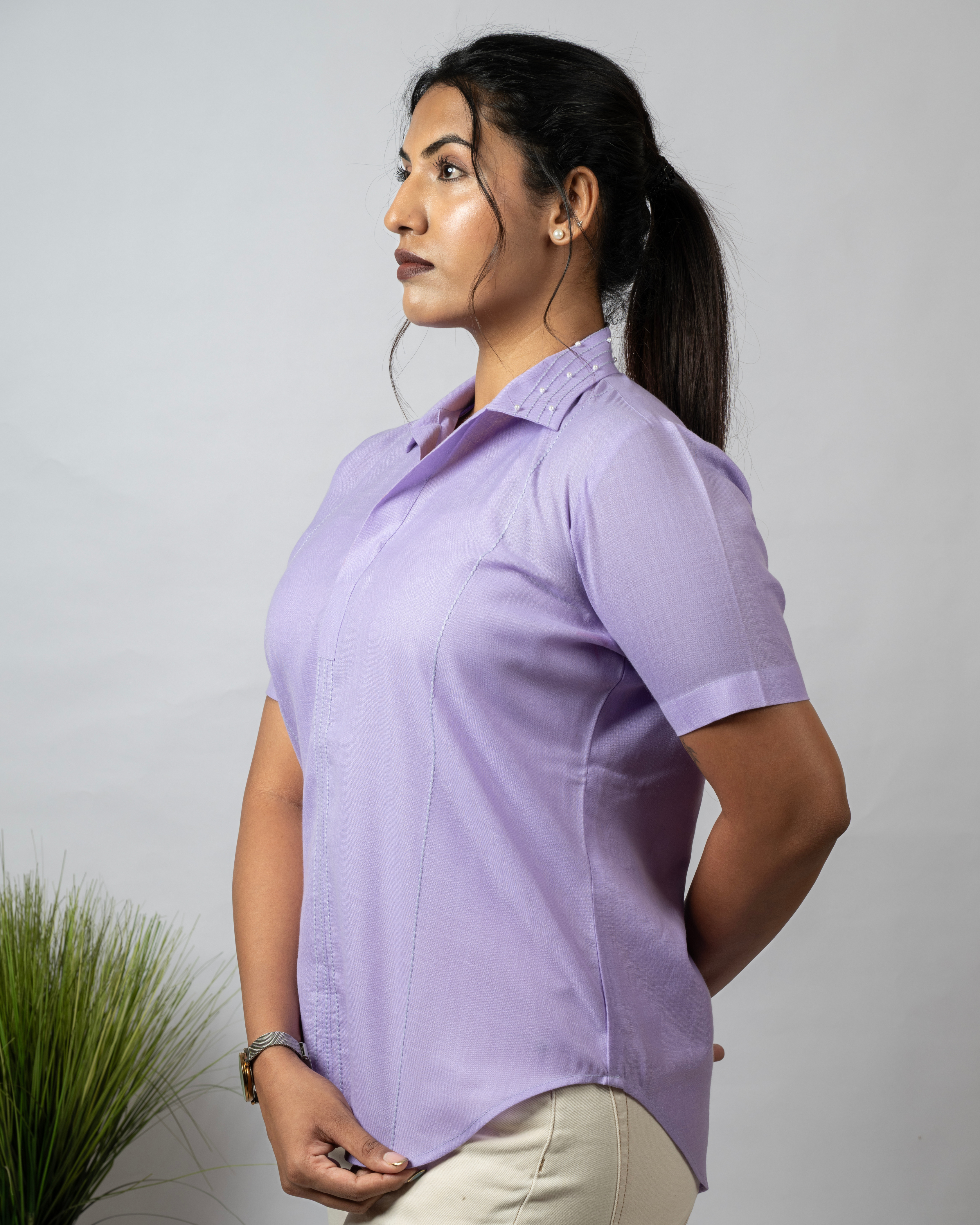 Lavender Pearl Top