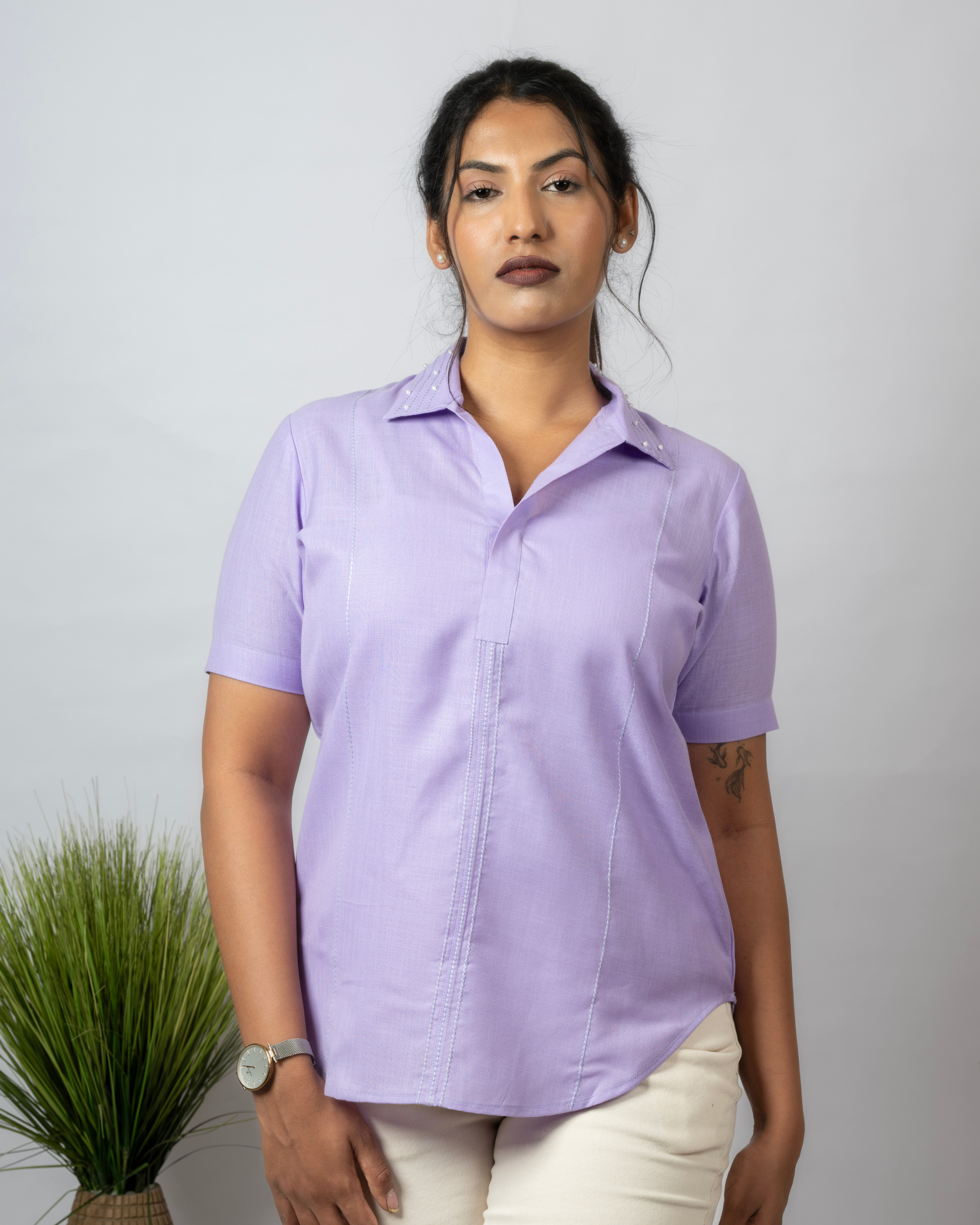 Lavender Pearl Top